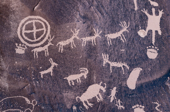 Native rock art
