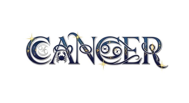 Cancer Awareness Symbol Artistic Design for Health Campaigns.