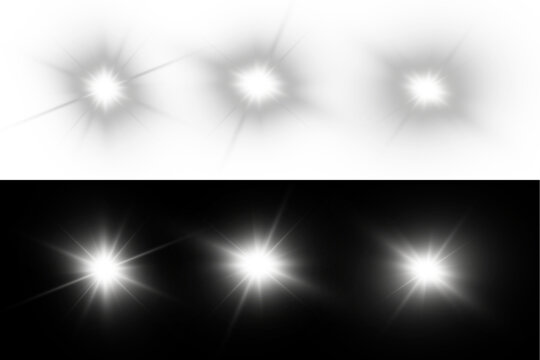 Star explosion blast Brilliant abstract shining, in video production.