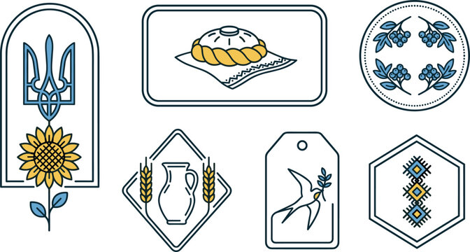 set of vector icons