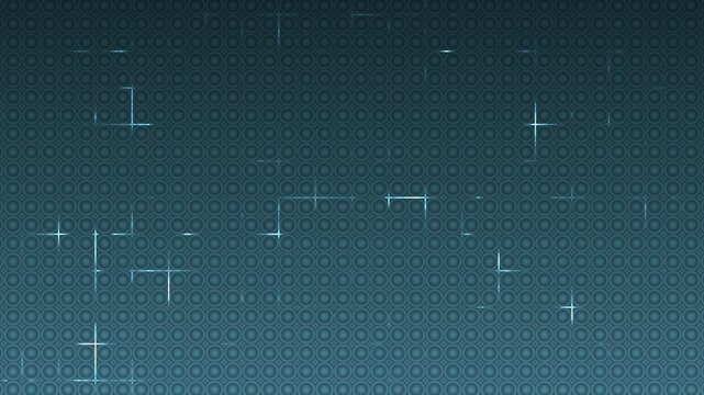 Abstract Moonlit Asteroid gradient background animation featuring a texture of small circular shapes arranged in a neat grid, enhanced by glowing light lines that travel between the pattern.