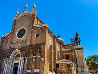 Traditional Cathedral building in Venice, ITALY