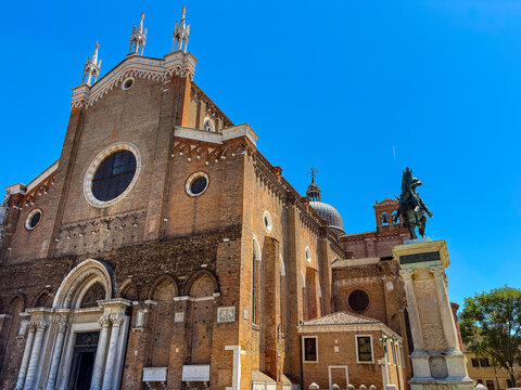 Traditional Cathedral building in Venice, ITALY