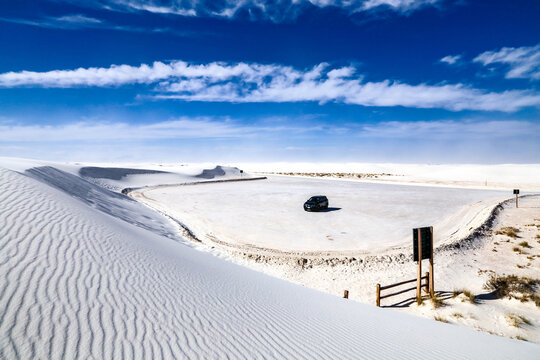 White Sands National Park, NM in April