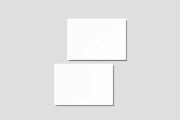 Fototapeta premium Postcard Mockup is create for graphic designer to showcase their design
