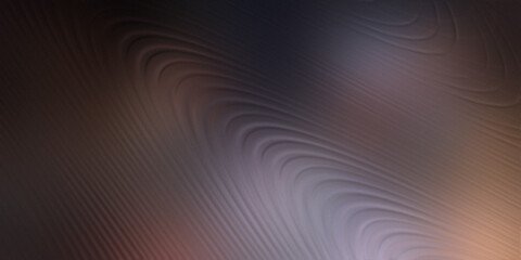 Flowing liquid wave pattern abstract background with soft dark purple curved surfaces. © Rohoman