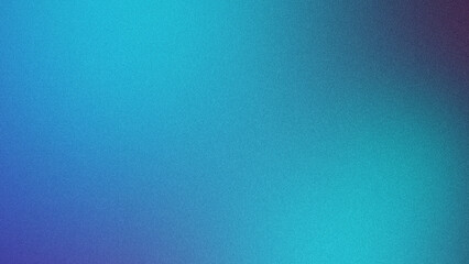 Fototapeta premium Abstract blue gradient background. Smooth cyan and navy texture for modern digital design.