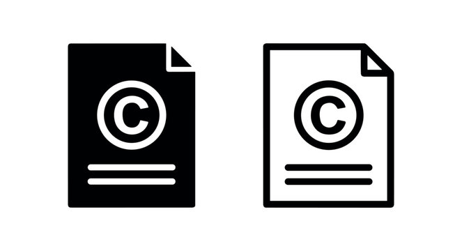Copyright Document File Icon