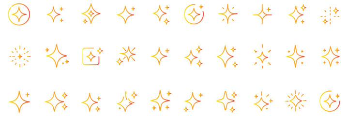 Generative AI logo icon magic sparkle stars symbol , Artificial intelligence sign. Vector ai generated icon blue logo. Artificial intelligence symbol, sparkle star with square button.  © Rajarshi