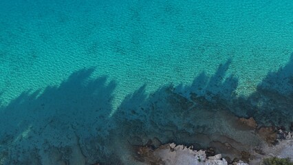 aerial view of the sea © Damir