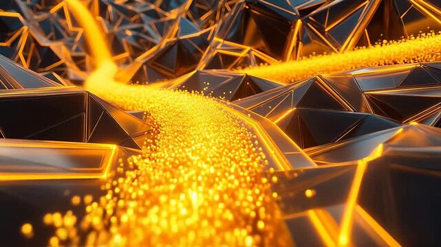 Rapid Flow of Yellow Particles Through the Binance Smart Chain Network