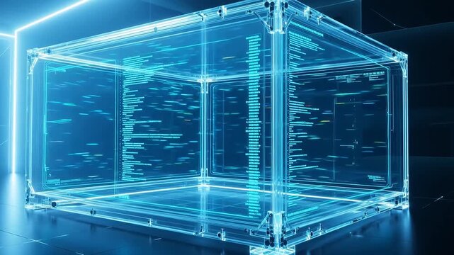 Algorithmic Trading in Motion: Docker Containers with Particle Effects