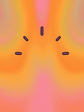 Vector illustration of a customize for icon with trendy stroke lines, label, pattern