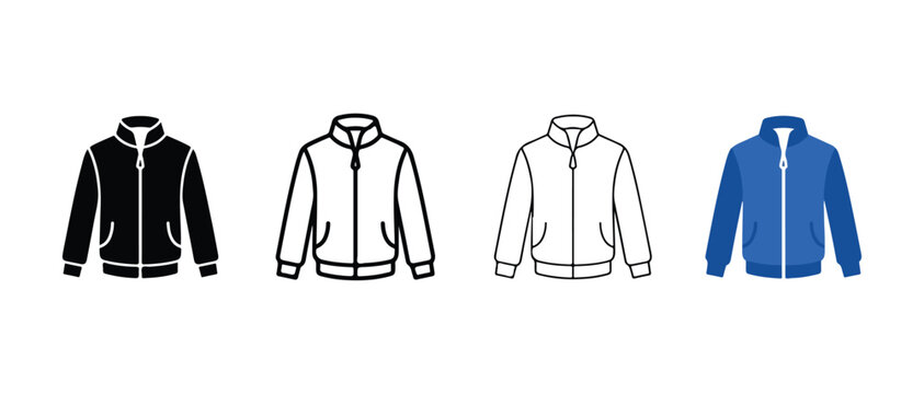 hooded sweatshirts with zippers  black and white and blue zip up jackets  casual clothing