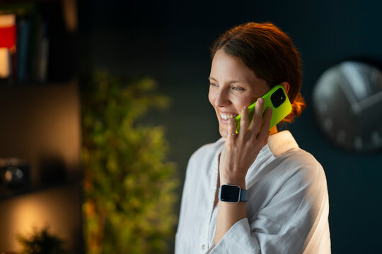 Modern woman working