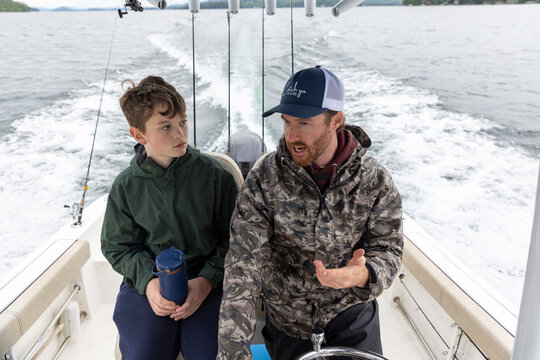 Lake Fishing Guide smile teen boy 