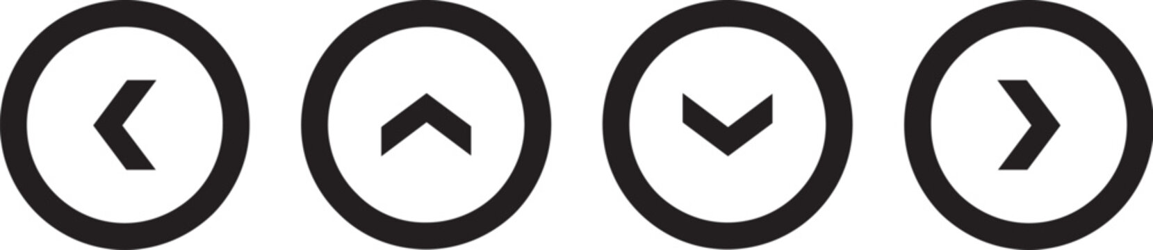 Arrow icons. Arrow vector collection. Arrow. Cursor. Modern simple arrows. Vector illustration.