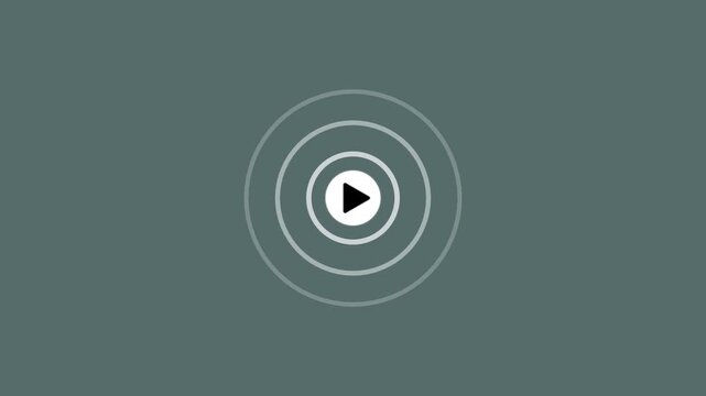 Play Button. Live Streaming video player. play icon, video play icon for website and mobile design animation.