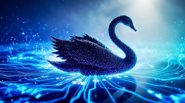 Black Swan Lesson Particles: Market Warning and Learning Cycle