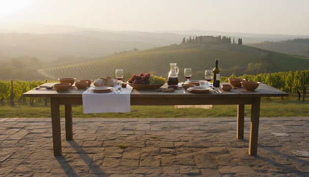 Tuscan Farmhouse Table
