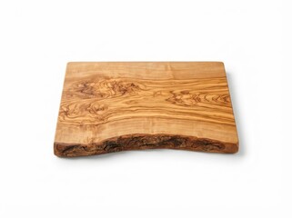 Fototapeta premium Rustic Olive Wood Cutting Board with Live Edge