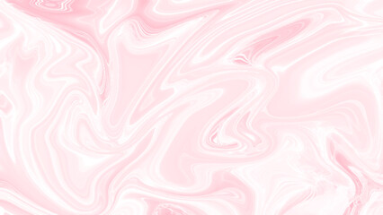 Fototapeta premium Pastel pink liquid swirl acrylic painting. Soft fluid art pink ink background. Minimalist abstract background for presentation slides.