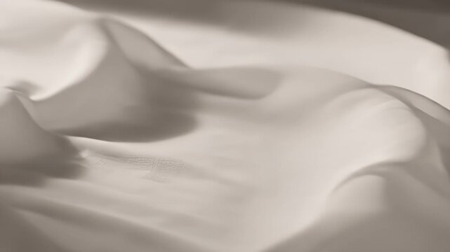 Soft, flowing fabric with subtle light and shadow.