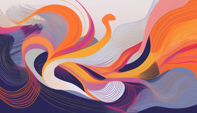 modern trendy abstract design