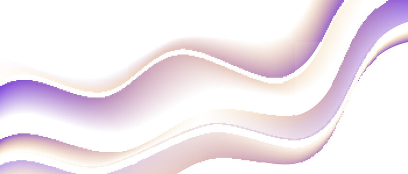 abstract art purple wave transparent background
