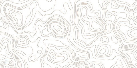 Graphic topographic contour line pattern abstract design with topographic abstract geography background cartography elevation minimalist monochrome © MD