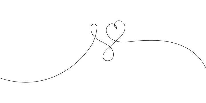 Dotted line with balloons Floating decorative border on transparent background