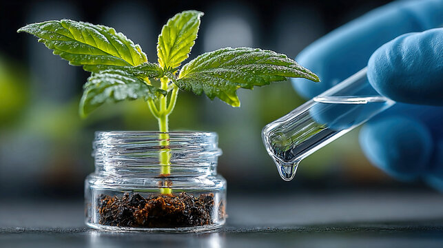 Biotechnology enables production of biodegradable plastics bio-based chemicals and sustainable materials reducing reliance on fossil fuels and promoting environmentally responsible 