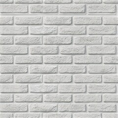 Obraz premium White linear brick wall texture, modern masonry pattern, architectural surface background, clean construction material, contemporary style.