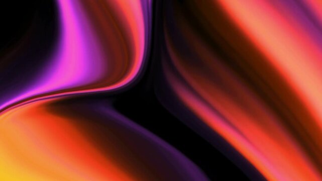 Animation global warming climate change concept background, abstract hot liquid lava wave