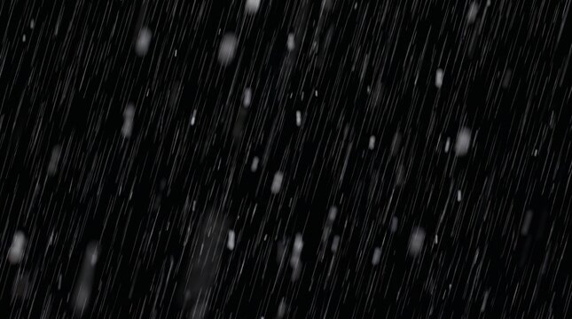 Heavy rain streaks