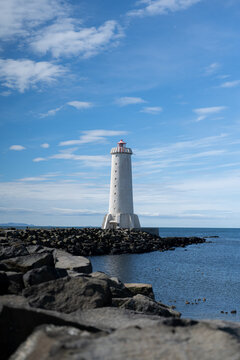Lighthouse on the coast