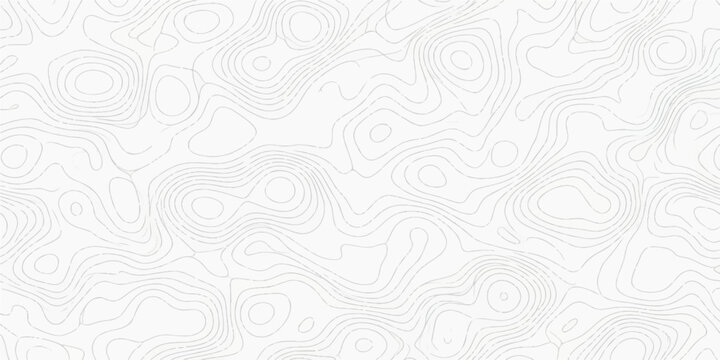 White topographic map contour lines pattern background with map texture terrain map line art map design topography