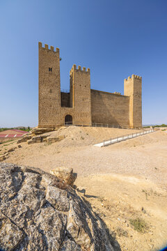 Castillo de Sadaba, Aragon, Spain standing under a clear sky