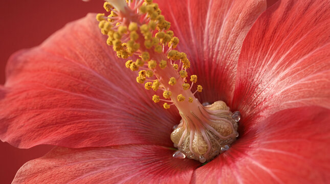Hibiscus Floral Nectary