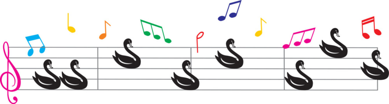 CYGNES ET LA MUSIQUE.eps