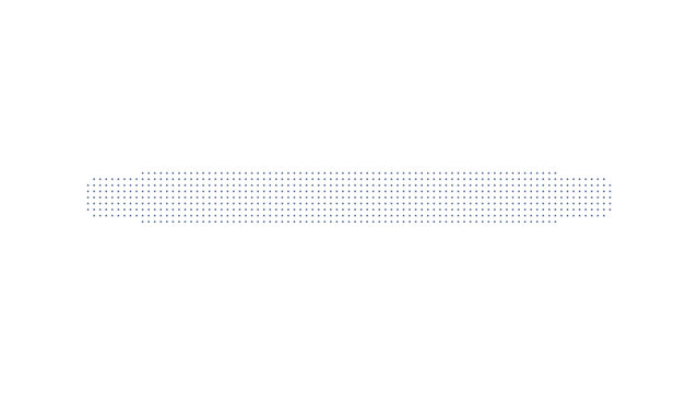 Abstract dotted line pattern with subtle blue geometric elements on transparent background.