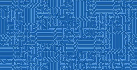 Obraz premium Seamless digital wallpaper on a blue background.