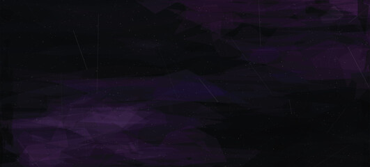 Abstract geometric shapes drift through deep space with subtle starfield and light effects creating ethereal cosmic digital art. © BE OO