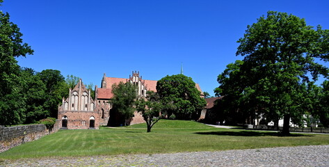 Obraz premium Blick auf Kloster Chorin