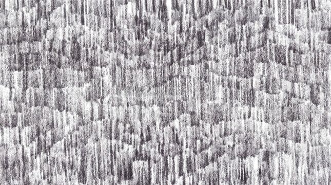 A textured abstract background featuring hand-drawn vertical graphite pencil strokes on a white paper surface with a monochrome aesthetic.