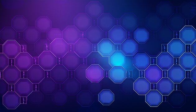 background hexagon abstract blue texture purple tech neon dark pattern chemistry hexagon futuristic background abstract medical cell geometric data future technology digital honeycomb dna wallpaper