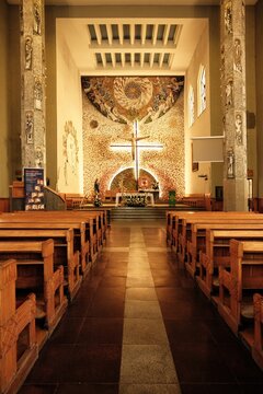 Church of St. Stanislaus Kostka of the Salesians in Debniki, Krakow, Poland