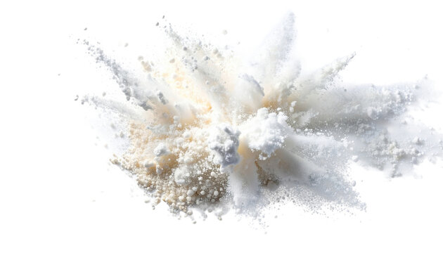 Blank white canvas or empty picture frame with ample copy space for text and design elements on isolated background