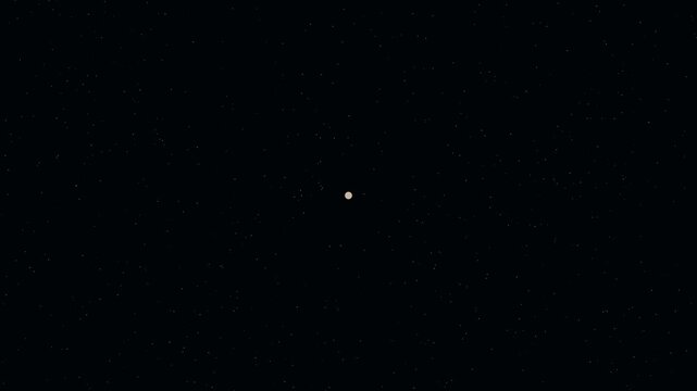 Cinematic Deep Space Starfield Background with Subtle Twinkle