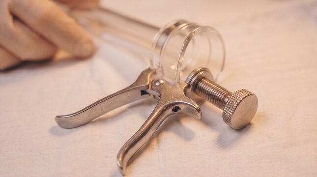 Surgical metal speculum and proctology tools for medical examination, clinical equipment, diagnostic instrumentation